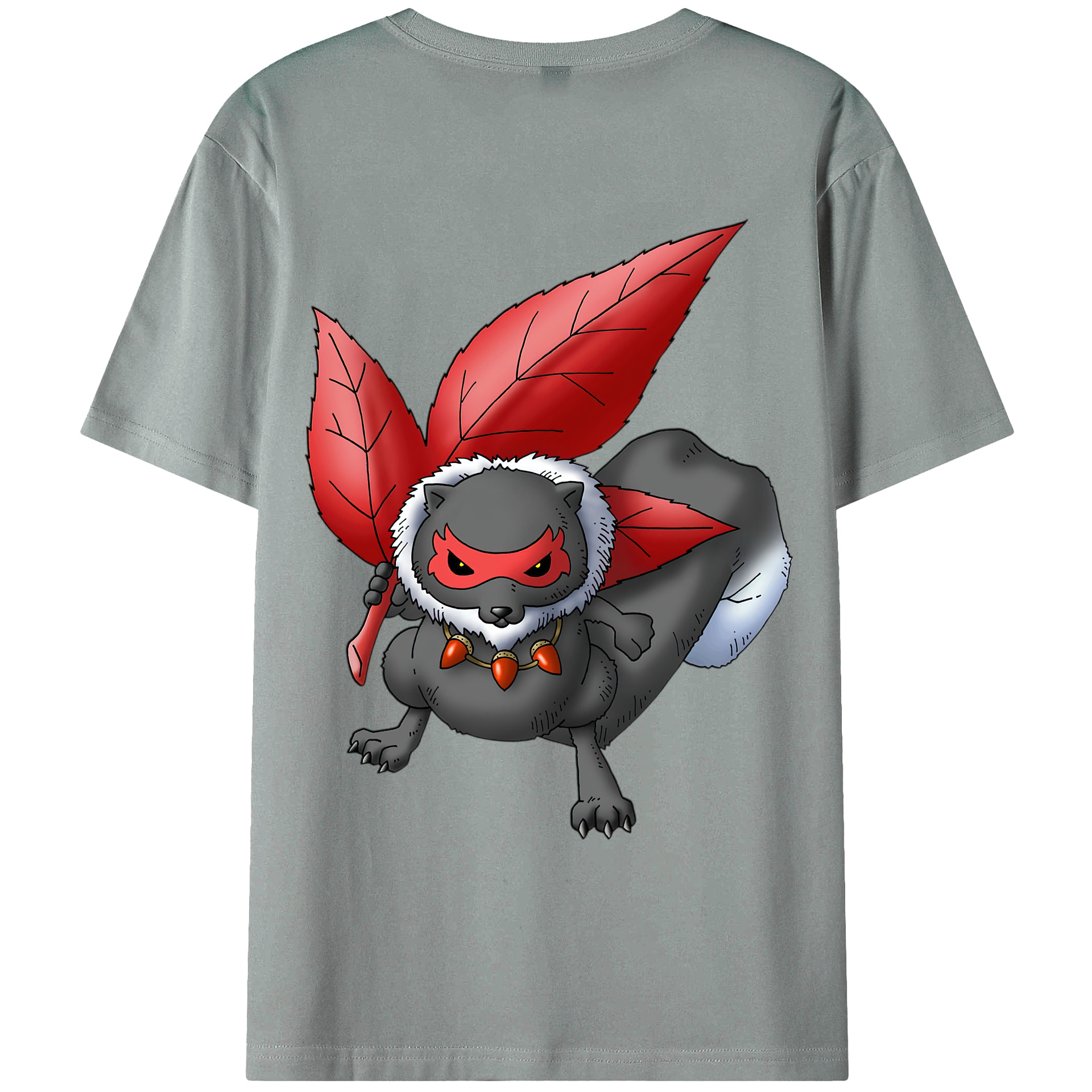 （画像用） ドラゴンクエスト Doragon Kuesuto Dragon Quest 綿100％ メンズ半袖Tシャツ（バックプリント） 通気性